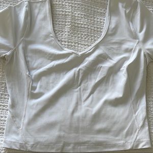 White align short sleeve - EUC